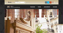 Desktop Screenshot of elysa-hotel-paris.com