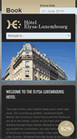 Mobile Screenshot of elysa-hotel-paris.com